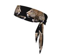 WHJWZY Sports Head Tie - Comfortable and Stylish Headband for Exercise and Sports Activities Jaguar Head Printing