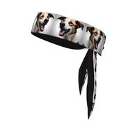 WHJWZY Sports Head Tie - Comfortable and Stylish Headband for Exercise and Sports Activities The Dog is Growling Printing