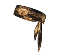 WHJWZY Sports Head Tie - Comfortable and Stylish Headband for Exercise and Sports Activities The Hourglass Sands of time Pattern