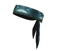 WHJWZY Sports Head Tie - Comfortable and Stylish Headband for Exercise and Sports Activities The Storm After The Calm Printing