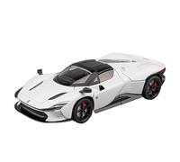 WHJYCC Fpr 1:24 SP3 Daytona Alloy Sports Car Model, Die-cast Metal Racing Car Model, Simulation Sound And Light, Collectible(White)
