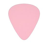 WHJYYXDE Guitar Picks 12 Pieces - Comfortable Hand Feel, Smooth Edges, Wear-Resistant ABS Material Solid color pink Printed