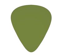 WHJYYXDE Guitar Picks 12 Pieces - Comfortable Hand Feel, Smooth Edges, Wear-Resistant ABS Material Solid Kiwi Green Printed