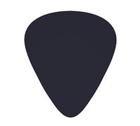 WHJYYXDE Guitar Picks 12 Pieces - Comfortable Hand Feel, Smooth Edges, Wear-Resistant ABS Material Solid color black Printing