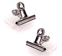 WHL 4x Clear Suction Cup Clips - Sticks To Glass And Other Flat Surfaces