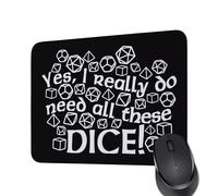 WHLBHG Dungeons and Dragons Gifts Dungeon Master Gaming Mouse Pad for DM Gift RPG Gift Gamer for DM Fans Gift (DM 4)