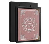 WHLBHG Mom Gift Journal for My Family Mom's Story Journal Dad Story Journal Grandpa's Story Journal Dad Gift Grandma’s Story Notebook (mom’s story-pink)