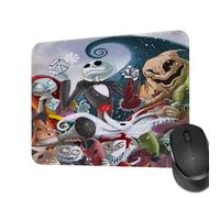 WHLBHG Nightmare Jack and Sally Gift Carnival Halloween Mouse Pad for Women Girls Nightmare Before Christmas Mouse Pads for Friend (10)