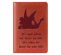 WHLBHG Tinkerbell Gift Tinkerbell A6 Size Refillable Leather Journal Cartoon Lovers Gift Pixie Fairy Tale Gift The Dreams That You Wish Will Come True (Tinker It’s Not whatA5)