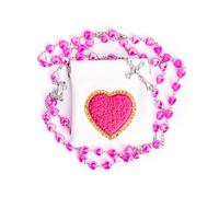WHLHMK Rosary Beads Catholic for Women With Rosary Pouch, 1, Acrylic, no gemstone