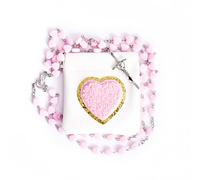 WHLHMK Rosary Beads Catholic for Women With Rosary Pouch, 1, Acrylic, no gemstone