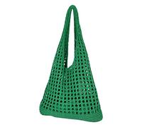 Whltzf 2023 Shoulder Bags Fashion Casual Crochet Knitted Shopping Bags Hollow Out Tote Bag For Girl Women Versatile Beach Bag Large Capacity Shoulder Bag
