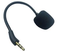 Whltzf 3.5mm Male Microphone 3-section Mic Boom With Sponge Sleeve For K820NC Headphone Replacement Accessory Sponge Cover