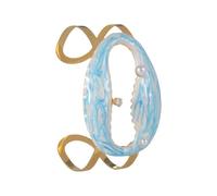 Whltzf Beach Inspired Open Cuff With Sea Star Shell Stainless Steel Jewelry Gift Wrist Accessory Rustproof Marine, One Size, as described, as described