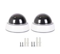 Whltzf CCTV Camera with Realistic Look ABS Housing Easy Mount Anti-Theft Visual Deterrence for Properties Budget Friendly CCTV Camera