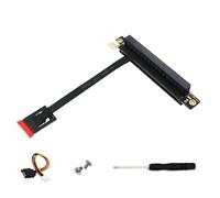 Whltzf Computer Interfaces Adapter 25cm A+E Key NGFFs To PCIE 16X 270 Degree Extension Cable