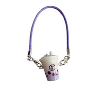 Whltzf Creative Resin Bubble Cup Charm Crafting Set Lightweight Decoration Jewelry Accessory For Accessories And Keyrings Creative Bubble Teas Charm