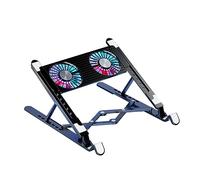 Whltzf Efficient Notebook Cooler Pad With Adjustable Stand Enhances Air Circulation For High Performances Laptops Accessories Home And Office Laptop Cooling Device