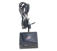 Whltzf External Desktop PC Reset Button Power Control Switches With Extended USB 2.0 Port For Access USB Power Switches For PC