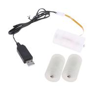 Whltzf High Performances 3xLR20 D Batteries Eliminators Long Last Power Converter For 3xLR20 D Battery Powered Product USB Power Converters