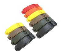 Whltzf High Visibility Outdoor Whistled With Double Tone Alerts Waterproofed Hiking For Survival Essential Random Color