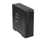 Whltzf MX02 Small Desktop Case Small ITX Chassis HTPC PC Case For Computer Enthusiasts With Space Constraints High Cooling Simple Operate Case