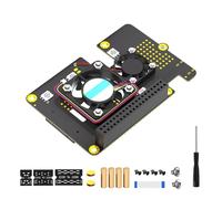 Whltzf NVMe HDDs To PCIe Adapters For 5 With Automatic Discoloration LED And Coolers Fan 2230-2280 Coolers Fan