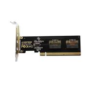 Whltzf PCIe X16 To 2/4 Port NVMe Expansion Card PCIE SFF8654 4i 8i Graphics Card Adapter Development Board For Desktop Computer Card