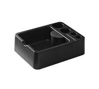 Whltzf Professional Coffee Dregs Container With Against Slip Rubber Feet And Multiple Slot Plan Ideal For Coffeehouses Eateries Coffee Tool Storage Box With Not Slip Pad