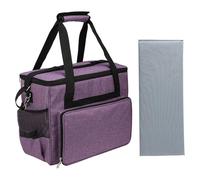 Whltzf Sewing Machine Carrying Case with Multiple Storage Pocket Sewing Machine Carrying Bag with Removable Shoulder Strap Sewing Machine Carry Case