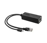 Whltzf Small Splitter USB C 5V Active To USB Adapter 48V Input To 5V Output For Surveillances Cameras Power Over Ethernet Adapter