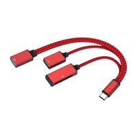 Whltzf Small USB C To 3 USB Center Adapter Strong Wear Resistant Designs USB C Multiport Center With 3 USB Expansion Port Set Multiport Adapter