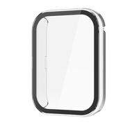 Whltzf Smartwatch Housing 9H Tempered Glass Film Hard PC Cover Suitable For Band8 Screen Bumpers Shell Protector Shockproof Protective Case Screen Protector Holder Tempered Glass Dustproof Soft Full