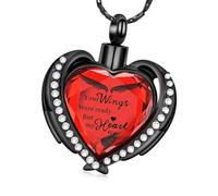 Whltzf Stainless Steel Necklace for Pet Ashes Featuring A Modern and Easy Access Memorial Neck Jewelry Ashes Storage Jewelry Pet Remembrance Necklace