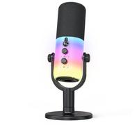 Whltzf Studio Grade Condenser MICR XLR USB Connection Constructed in Consequences Noise Suppression for Content Architects XLR USB Double Connection MICR for Online Teaching