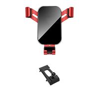 WHLXQ Compatible with BMW 1 Series 2 Series 2017-2021, Car Phone Holder Gravity Support Compatible with Iphone and More Smartphones,2-Red