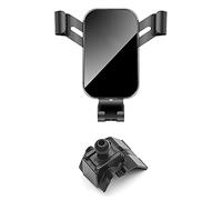 WHLXQ Compatible with Cadillac XT4 2018-2021, Car Phone Holder Gravity Support Compatible with Iphone and More Smartphones,1-Black