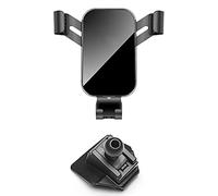 WHLXQ Compatible with Ford Edge 2015-2018, Car Phone Holder Gravity Support Compatible with Iphone and More Smartphones,1-Black