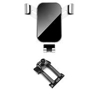 WHLXQ Compatible with Ford Mondeo 2013-2019, Car Phone Holder Gravity Support Compatible with Iphone and More Smartphones,3-Silver