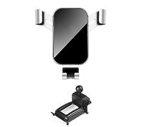 WHLXQ Compatible with Honda CIVIC 2016-2021, Car Phone Holder Gravity Support Compatible with Iphone and More Smartphones,3-Silver