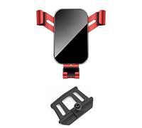 WHLXQ Compatible with Nissan Qashqai J11 2016-2021, Car Phone Holder Gravity Support Compatible with Iphone and More Smartphones,2-Red
