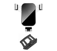 WHLXQ Compatible with Nissan Qashqai J11 2016-2021, Car Phone Holder Gravity Support Compatible with Iphone and More Smartphones,3-Silver
