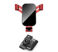 WHLXQ Compatible with Skoda Kodiaq GT 2017-2021, Car Phone Holder Gravity Support Compatible with Iphone and More Smartphones,2-Red