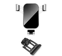 WHLXQ Compatible with Skoda Octavia 2016-2020, Car Phone Holder Gravity Support Compatible with Iphone and More Smartphones,3-Silver