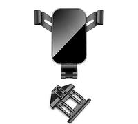 WHLXQ Compatible with Skoda Superb 2016-2021, Car Phone Holder Gravity Support Compatible with Iphone and More Smartphones,1-Black