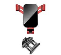 WHLXQ Compatible with Skoda Superb 2016-2021, Car Phone Holder Gravity Support Compatible with Iphone and More Smartphones,2-Red