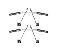 WHLYQF 2pcs Car Seat Headrest Hanger, Metal Hangers, Clothes Jackets Suits Shirts Holder, Coat Hook Rack, Compatible with Benz GLA Class H247 X156