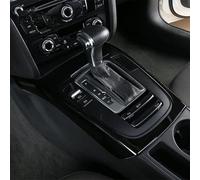 WHLYQF Compatible with Audi Q5 8R 2009-2017, Center Console Gear Shift panel Frame Decoration Cover Trim, Car Styling Interior Modified Accessories,B