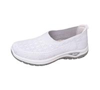 Whmowvn Lightweight trainers for women, low shoes, closed hiking shoes, slip-on flat shoes, non-slip running shoes, lightweight slip-on shoes, breathable trainers, comfortable jogging shoes for