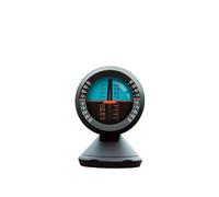 WHMVKVK Car Inclinometer Tilt Gauge Level Indicator High Sensitivity Gradient Slope Dashboard Road Safety Instrument Outdoor Protect Tools for Truck Boat Travel